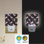 Pigsaly Led Night Light Unicorn Pink Horse Moon Night Light Plug in Wall Lamp Smart Dusk to Dawn Sensor Nightlight Led Lamp Energy Saving Lights Gift for Kids Room Bedroom Bathroom Hallway