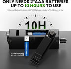 Riworal battey powered Portable Personal Amplifier Analog Headphone Amplifier Stereo Headphone Earphone Amp Volume Control Audio Booster with XLR and TRS Input 3.5mm Output Jack
