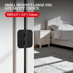30 Pack Ball Bearing Matte Black Door Hinges 3.5 Inch 5/8" Radius Round Squeak Free Interior 3-1/2"Flat Bifold Standard Bedroom Indoor for Doors 3 ½" House Home Decor Improvement Accessories Hardware