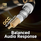 TODN Digital Coaxial Cable 75-Ohm Audiophile SPDIF Coax Audio Cable RCA to RCA for HiFi Systems (6.5ft /2m)