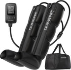 QUINEAR Air Compression Recovery System, Professional Sequential Device for Massage Therapy, Foot and Leg Recovery Boots to Improve Circulation for Athletes, FSA-HSA Eligible (Medium)