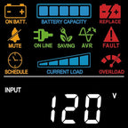 CyberPower CP1350PFCLCD PFC Sinewave UPS Battery Backup and Surge Protector, 1350VA/880W, 12 Outlets, AVR, Mini-Tower; UL Certified