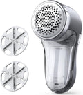 POPCHOSE Fabric Shaver, Lint Remover for Clothes, Battery Operated Lint Shaver with 6-Leaf Blades, Sweater Shavers to Remove Pilling for Clothing, Couch, Furniture, Fuzz, Lint Ball, Pillings