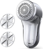 POPCHOSE Fabric Shaver, Lint Remover for Clothes, Battery Operated Lint Shaver with 6-Leaf Blades, Sweater Shavers to Remove Pilling for Clothing, Couch, Furniture, Fuzz, Lint Ball, Pillings