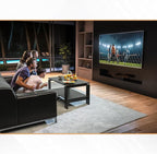 Ultra Slim Tilt TV Wall Mount Bracket for Samsung QET 55" Class 4K UHD Commercial LED Display - QE55T - Low Profile 1.7" from Wall, 12° Tilt Angle, Easy Install