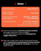 SMALLRIG V Mount Battery Plate with LCD Screen Protector, D-Tap & USB-C Supply, Compact Camera Video Rig for Mirrorless/DSLR, for NEEWER V Mount Battery PS099E