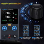 Wanptek DC Power Supply Variable 30V 10A, Bench Power Supplies with Encoder Adjustments Knob, USB Fast Charge Port with Output Current Display, 4-Digit LED Display