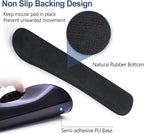 Ergonomic Mouse Pad Wrist Support and Keyboard Wrist Rest Set with Coasters, Non-Slip PU Base, Easy Typing & Pain Relief, Perfect for Home Office Working Studying, Patriotic American Flag Bald Eagle