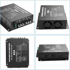 MEIRIYFA DC 24v to 12v 60A Power Converter Inverter,DC Step Down 24v to 12v 720W Large Power Supply Converter Car Voltage Electric Buck Regulator Reducer for Motor Car Truck Vehicle Boat Solar System