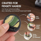 Fidget Toys Adults, Sensory Toys for Kids with Autism, Anxiety Relief Items for ADHD Stress Relief, Fun Fidgets for Teens Textured & Flip Slider - Treasure Box Toys for Classroom (1pc-Camo)