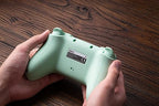8Bitdo Ultimate 2C Hall Effect Joysticks and Hall Triggers Wireless Controller for Windows PC and Android, with Remappable L4/R4 Bumpers, Turbo function & Rumble vibration (Green)