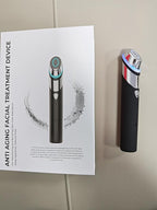 Upgraded Facial Device - All-in-1 LED Therapy Tool for Wrinkle Reduction & Skin Firming | at-Home Anti-Aging Care for Glowing, Hydrated Skin | Portable Microcurrent Facial Massager for All Skin Types