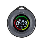 VEVOR Carbon Dioxide Monitor, CO2 Controller with Temperature and Humidity Display, NDIR Sensor Carbon Dioxide Detector, for Outdoors, Home, Office, Car, Lightweight & Portable