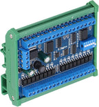 16 Input 16 Output Expansion Board RS485 16 Channel Remote Control Switch Module DC 6.5‑30V for PLC IO Smart Home Automation