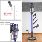 XIGOO Storage-Stand-Docking-Station-Holder Compatible with V15 Detect V11 V10 V8 V7 V6 Cordless Vacuum Cleaners, Stable Metal Organizer Rack(White, 6 Hooks)