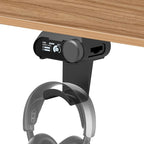 FSNIWEKO Under Desk Headphone Hanger Stand for SteelSeries Arctis Nova Pro Wireless-Arctis Pro Wireless NOVA Magnetic Mount Secretlab Magnus Version,Headphone Holder for Arctis Nova Pro Wireless