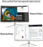 Deco Gear 39 Curved Ultrawide Gaming Monitor, 2560 x 1440, HDR400, 165 Hz, 99% sRGB, HDMI 2.0, DP 1.4 Limited White Edition - Exclusive