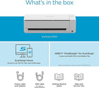 ScanSnap iX1300 Compact Wireless or USB Double-Sided Color Document, Photo & Receipt Scanner with Auto Document Feeder and Manual Feeder for Mac or PC, White