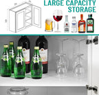 Wall Kitchen Cabinets, RTA Cabinets, White Shaker Cabinet, Wall Mounted, RTA Upper Cabinet, Modern for Kitchen and Bathroom with Door (White, 30" W x 42" H x 12" D)