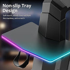 Bioherm Charging Dock Compatible with Meta Quest 2/ Quest 3/Quest 3S/Quest Pro，RGB Charging Vertical Stand，Accessories with Brightness Adjustment and 14 Light Effects Adjustment, Type-C Charging Port