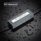 LLTOP LED Power Supply 24V 8.3A 200W LED Driver AC90-130V to 24VDC Converter Low Voltage Transformer Waterproof for Indoor Outdoor LED Lighting