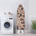 ZCFYGDX Ironing Board Cover with William Morris Prints, Washable Elastic Fabric, Heat-Resistant and Breathable, 3 Nylon Buckle Straps Fastening, Fits for Various Standard Sizes, 14x45 Inch