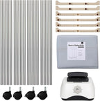 Uten Clothes Dryer Machine, Laundry Drying Wardrobe with Timer, Electric Clothes Drying Rack and Dryer for Apartments, Home