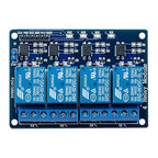 Hosyond 4Pack 4 Channel DC 5V Relay Module with Optocoupler Relay Board for Arduino Raspberry Pi MEGA2560