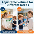 KidBloom AAC Device for Autism, Communication Device for Nonverbal Kids with 6 Programmable Buttons & Adjustable Volume, Sensory Toys for Autistic Kids Ages 3-7