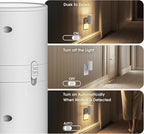 Briignite Motion Sensor Night Light,2 Pack Motion Activated Plug in Night Lights, 0-100LM Dimmable Soft White 3000K, Motion Sensor Light Indoor for Bathroom Hallway Bedroom Stairway Kid Elderly Pet