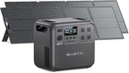BLUETTI Elite 200 V2 Solar Generator with 2 200W Solar Panels Included (Ships Separately), 2073.6Wh Portable Power Station w/ 4 2600W AC Outlets, 17-Year Lifespan, LFP Power for Camping, Off-grid