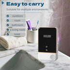 Waterless Essential Oil Diffuser for Home & Office Cordless Battery Operated Aroma Diffuser with 7 Mist Levels, Ultrasonic Air Freshener for Large Rooms Bedroom Bathroom Car Small & Portable