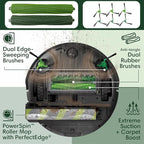 21 Pack Replacement Parts Accessories for iRobot Roomba Max 705 Combo / 706 Combo Robot Vacuum, 4 Main Brushes, 6 Side brushes, 6 Filters, 4 Dust Bags, 1 Cleaning Brush