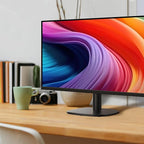 Amazon Basics 27 inch Monitor, FHD 1080P, Max 100Hz, VESA Compatible, Built-in Speakers, Black