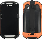 Protective Cover Bumper Case Rugged Boot with Hand Strap for Zebra TC51 TC510K TC52 TC56 TC57,Slim TPU Scanner Cover,Barcode Touch Mobile Computer Accessories (Orange)