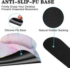 Britimes Blue Purple Liquid Marbling Keyboard Mouse Pad Set 4in1 Large Mousepad+Keyboard Wrist Rest+Mouse Wrist Rest+Coaster Ergonomic Design for Home Office Computer 35.4x15.7 inches