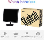 SKitphrati 17" Square 1280x1024 10-Point Multi Touch Screen Monitor with HDMI, VGA, Type B Ports, 75Hz, 5:4 Aspect Ratio, VESA Wall Mountable, PC Touch Monitor for PC POS Machine Windows