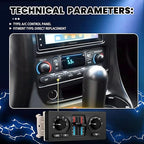 599-210XD Climate Control Module - Compatible with 2003-2009 Chevy Silverado/Avalanche/Suburban/Tahoe/Trailblazer, GMC Sierra/Yukon/Envoy, Cadillac Escalade