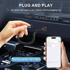 AUX Bluetooth 5.4 Receiver, Auxiliary Audio to Bluetooth 5.4 Adapter, 3.5mm Wireless Audio Receiver, Supports Hands-Free Calling Compatible Devices, Suitable for Home/Car Speakers/Stereo Sound Systems