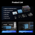 GEEKOM Mini PC[Business Cost-Saving Star] IT12(3-Year Coverage) with 12th Gen Intel i5-12450H Mini Computers,16 RAM/512GB SSD(Not LPDDR) Windows 11 Pro Desktop PC (Low-Power),Dual USB 4/8K(UHS-II)