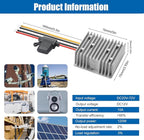 Yancincny 10A 120W 12V Golf Cart 24V 36V 48V 72V to 12V DC Converter Voltage Regulator Reducer Transformer with Fuse - Waterproof DC Step Down Converter 24V to 12-V(Input Range: 20-72V)