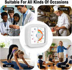 MEPHILIMIA Visual Timer Kids/Adults 60 Minutes Rainbow Countdown Timer Time Management Tool Desk with Large Screen Time Management Tool for Kitchen School Office