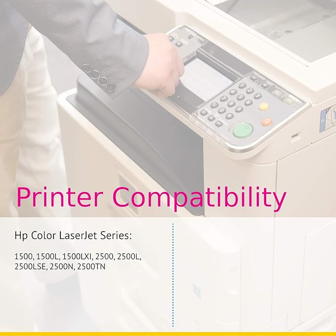 CS Replacement Toner Cartridge Compatible with HP 121A C9701A Cyan Color 1500 1500L 1500LXI 2500 2500L 2500LSE 2500N 2500TN