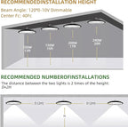 2Pack UFO LED High Bay Light 250w, 5000K,36,000LM, 5 ft cable with Us Plug UL Certified Plug,Hanging HookIP65 Commercial Warehouse Area Light for Wet Location Area, Workshop, Garage, Factory Barn