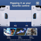 EasySMX M05 Mobile Gaming Controller for iPhone 15 Series (USB-C),Android Gaming Controller with Hall Trigger,Advanced Vibration,Plug & Play,Bluetooth (Type-C)