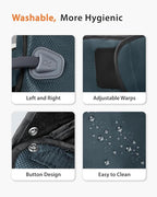 CINCOM Leg Massager with Heat and Compression, Legs Massage for Circulation and Pain Relief, Heating Calf Leg Air Compression Massager Help with Relief Edema