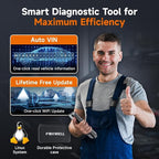 2026 FOXWELL NT624 Elite OBD2 Scanner Upgraded from NT614Elite & NT604Elite Code Reader, All-System OBD2 Scan Tool, 8 Advanced Reset Functions, AutoVIN, Live Data, Lifetime WiFi Free Updates