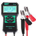 DUOYI DY221 Car Battery Tester, 12V 24V Digital Automotive Alternator Meter Diagnostic Tool,100-2000 CCA Load Capacity, Charging & Cranking Analyzer for Cars, Trucks, Motorcycles, Vans, RVs, Boats...