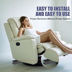 EAJION Universal Battery Pack for Reclining Furniture, 2500mAh Rechargeable Wireless Power Supply Fits Furniture with 2-Pin Connection, Batteries for Electric Sofas, Recliner, Couch, Lift Chairs