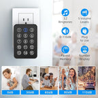 Wireless Caregiver Pager - 500ft Range Nurse Call System with LED Display, 15 Waterproof Call Buttons & 1 Receiver for Elderly, Patients, Disabled at Home, Hospital, Clinic